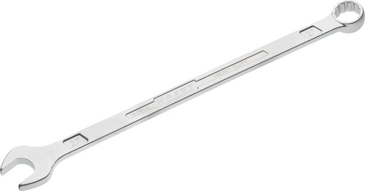 Immagine prodotto HAZET Chiave combinata a forchetta/ad anello ∙ extra lunga ∙ forma sottile 600LG-27 ∙ Profilo trazi… (27 mm)