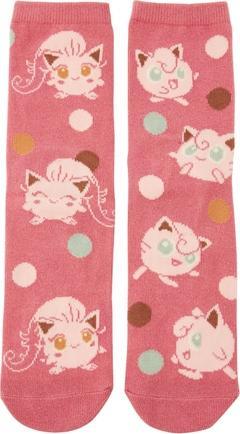 Actual product image Pokémon Jigglypuff & Scream Tail socks (23-25cm) (36 - 42)