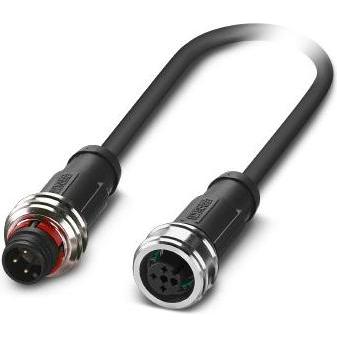 Phoenix Contact Cavo sensore/attuatore, Cavo + Spina elettrica, Nero