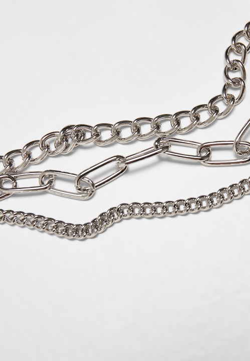 Immagine prodotto Urban Classics Collana a catena a strati (100% Ferro)