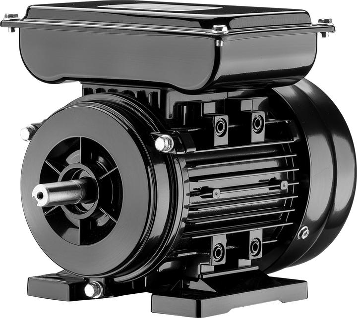 Wiltec Elektromotor 1-phasig 4-polig Elektro Motor 0,55kW Einphasenmotor Motor
