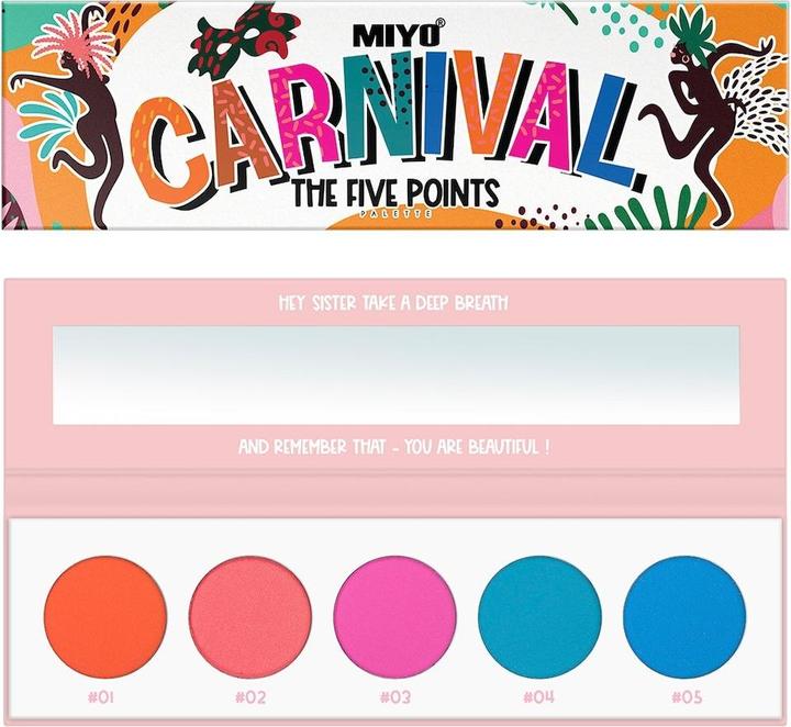 MIYO Lidschatten The Five Points - 1 Gramm