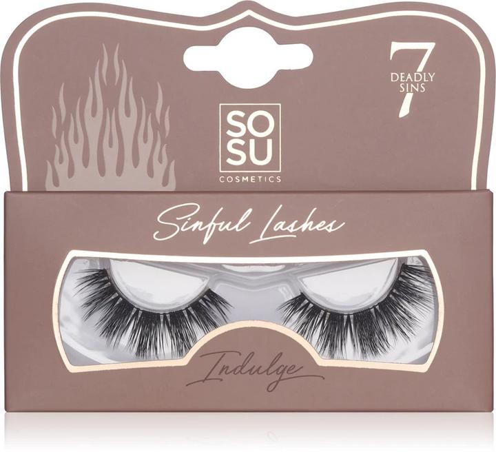 Produktbild Sosu Cosmetics - False eyelashes Indulge (Sinful Lashes) (Künstliche Wimpern)