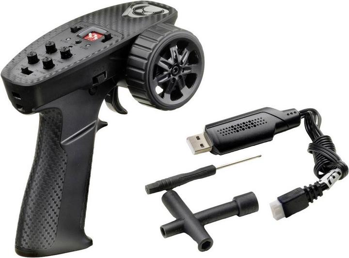 Productafbeelding Absima 1:18 Micro Crawler Pickup Rood RTR (RTR Gereed voor gebruik)