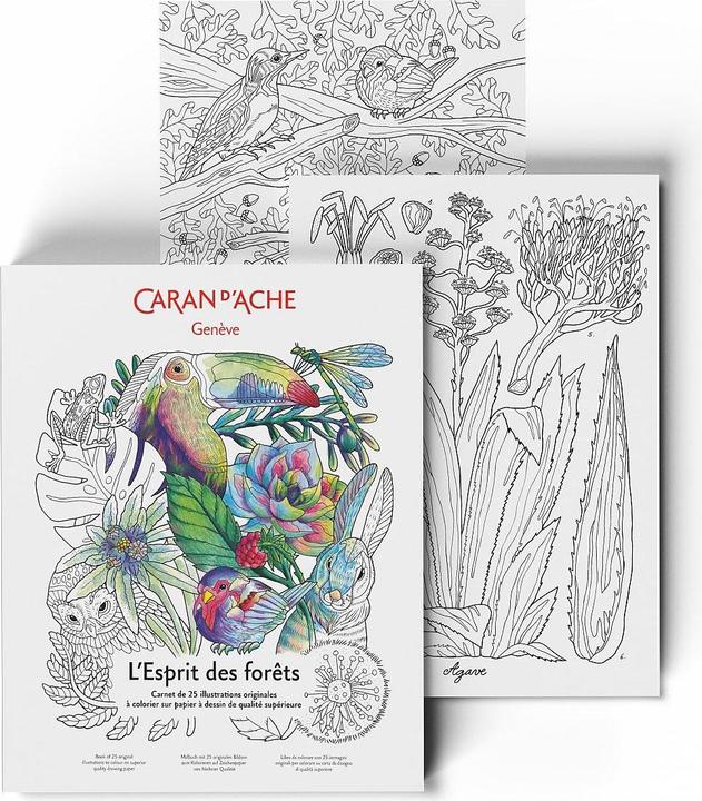 Image du produit Caran d'Ache Esprit des Forets Malbuch