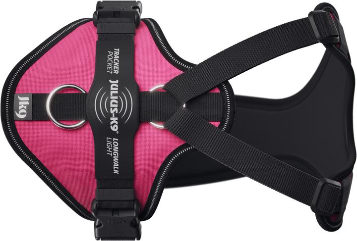 Produktbild Julius-K9 K9 Longwalk light sele w/trackerpocket,Dark pink,M (M, Hund)