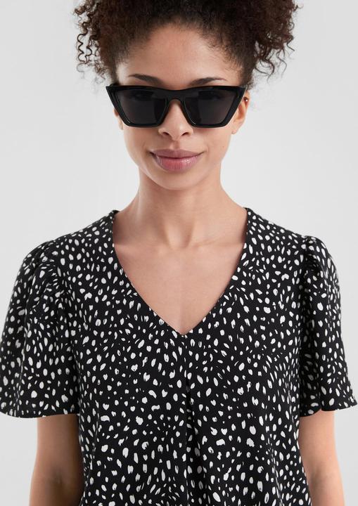 Immagine prodotto s.Oliver Bluse Viskose Bluse mit All-over-Print (34)