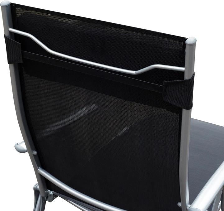 Actual product image Outsunny Garden lounger with cushion (180 cm)