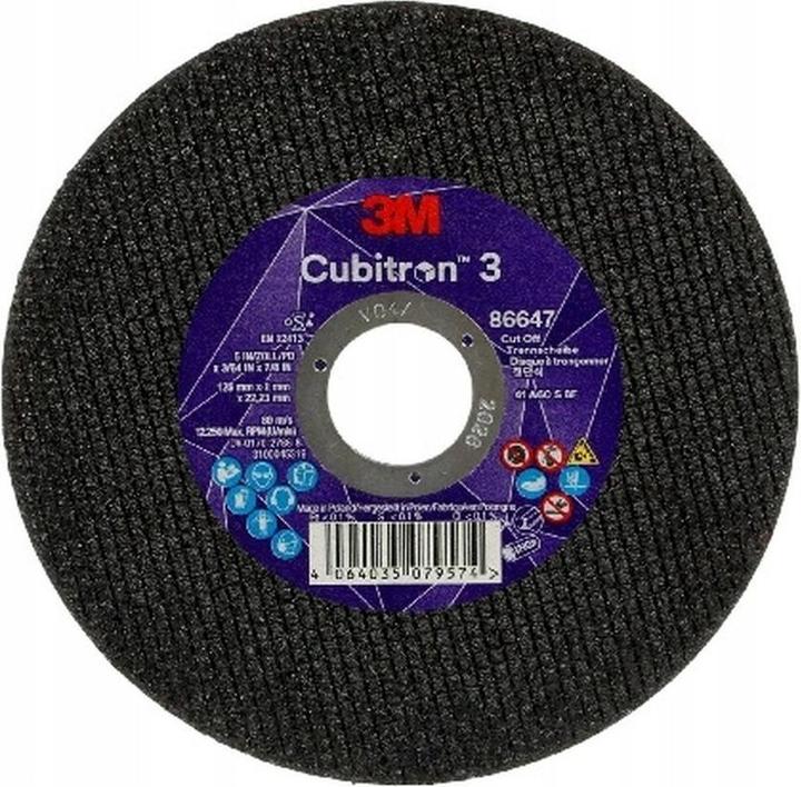 Produktbild 3M Trennscheibe Inox 125x1.0 mm gerade