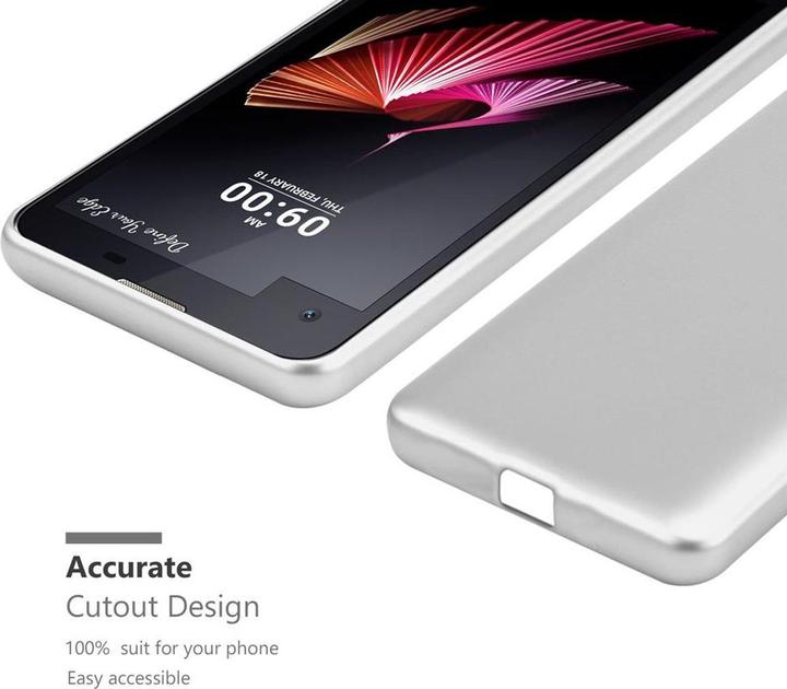 Produktbild Cadorabo TPU Matt Metallic Cover (LG X Screen)