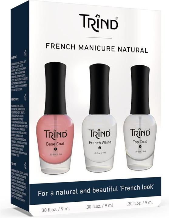 Produktbild Trind French Manicure Set (Farblack)
