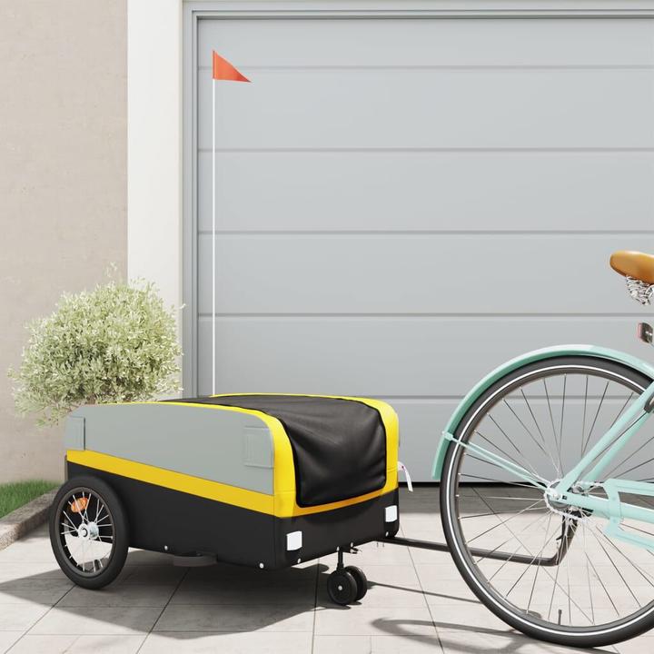 VidaXL Fahrradanhänger 45 kg Eisen