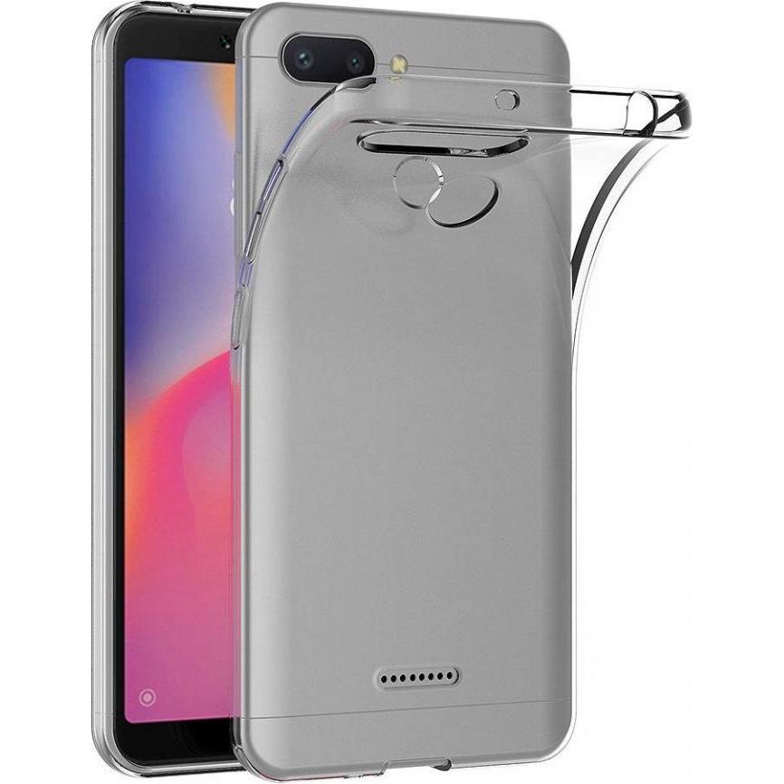 Thumbnail - Screenguard Xiaomi Redmi 6 Flexible TPU Clear Case (Xiaomi Redmi 6), Smartphone Hülle, Transparent