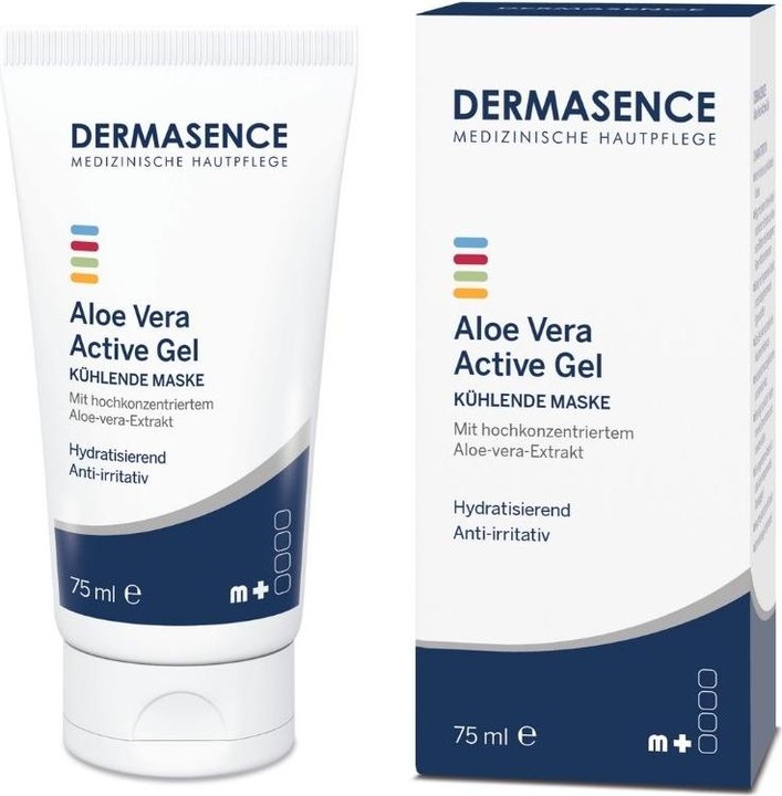 Dermasence Aloe Vera Active Gel Mask, 75 ml Gel (75 ml)