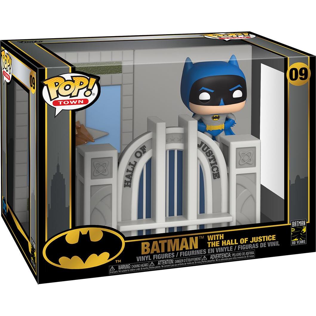 Thumbnail - Funko POP! - Batman 80th: Batman & Hall of Justice
