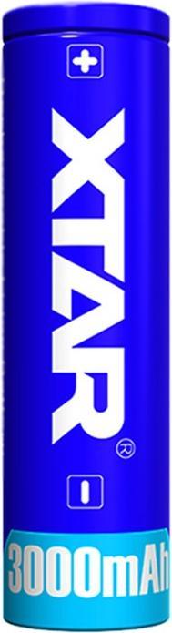 Xtar 18650 3000mAh 3.6V - 3.7V Li-Ion battery (protected) (1 pcs., 18650, 3000 mAh)