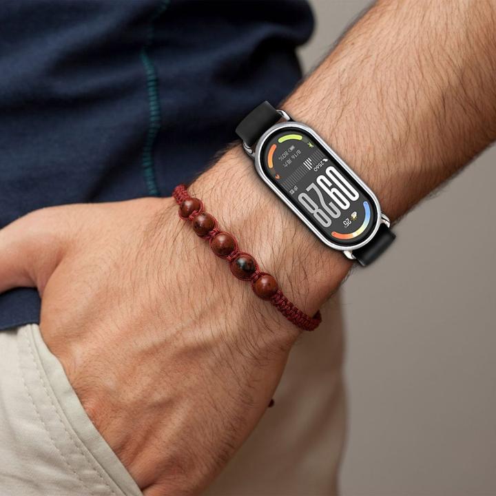Produktbild 4Kom Tech-Protect IconBand Classic Strap für Xiaomi Smart Band 8 / 9 / 10 / NFC - Marineblau (flexibles Silikon)
