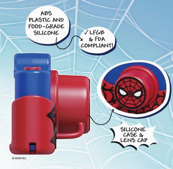 Actual product image Kidamento Digitalkamera Spider-Man