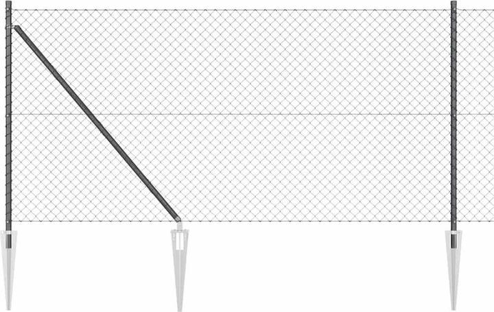 Actual product image vidaXL Zaunpfosten