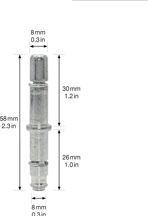 Produktbild Wagner System Steckstift 57 mm 2 Stk.