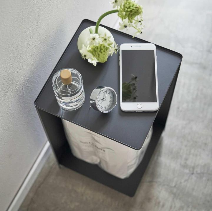 Actual product image Yamazaki Toilettenpapieraufbewahrung mit Rollen TOWER