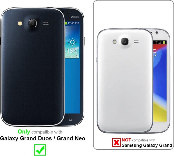 Produktbild Cadorabo TPU Frosted Cover (Samsung Galaxy Grand Prime)