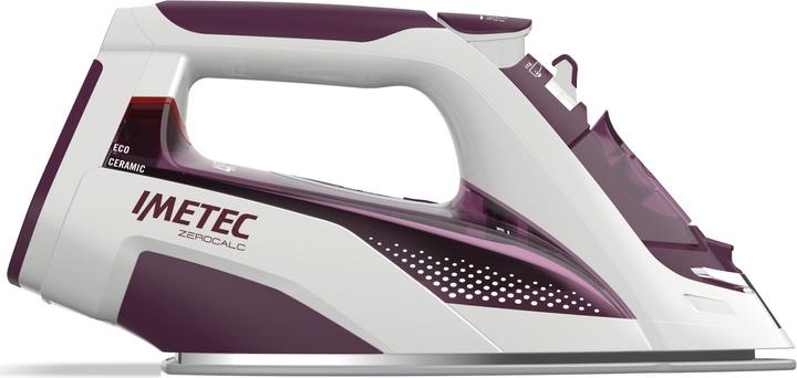 Immagine prodotto Imetec ZeroCalc Z3 3900 Ferro da stiro a secco e a vapore Ceramica Viola, Bianco 2400 W (2400 W, 170 g/min)