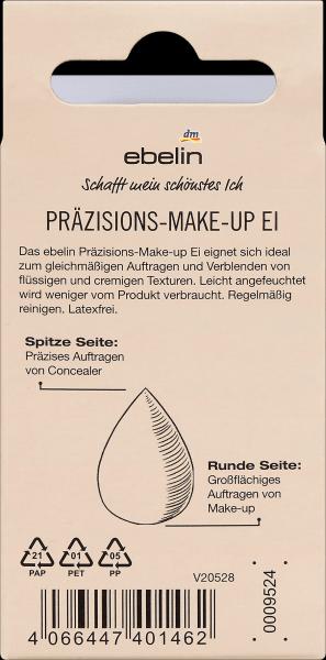 Image du produit dm ebelin Oeuf de maquillage pour estomper & appliquer