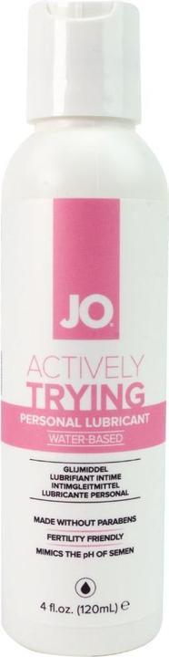 Actual product image System JO Actively Trying Active Desire to Have Children Lubricant 120ml for Conception (120 ml)
