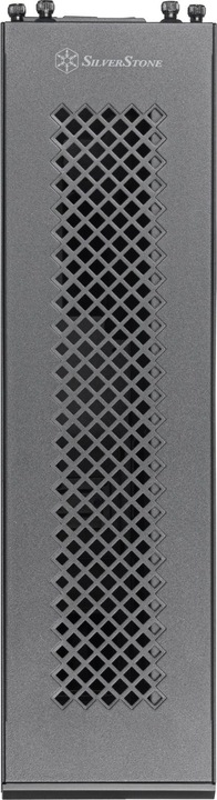 Productafbeelding Silverstone SST-ML12B Milo Slim HTPC Slank & compact Mini-ITX Computerbehuizing (Mini-ITX)