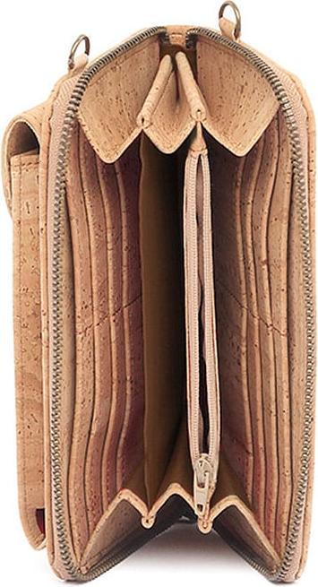 Actual product image Corkcase Wallet with mobile compartment