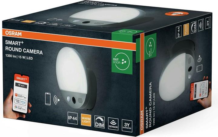 Produktbild Osram SMART+ ROUND CAMERA Round (950 lm, IP44)