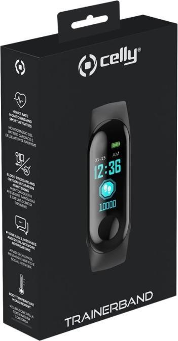 Produktbild Celly Smartband Black Trainerbandbk