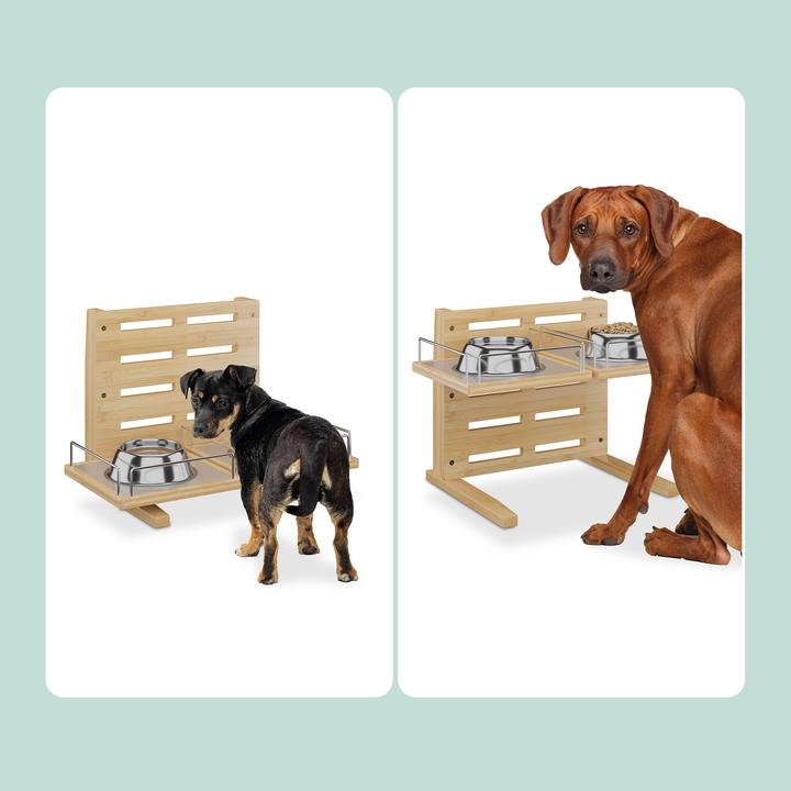 Image du produit Relaxdays Hunde-Futterstation (1 l)