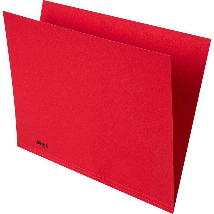 Produktbild Biella Vertikalmappe Recycolor 0253427.45 32x23,3/24,3cm, rot 100 St. (A4, 100x)