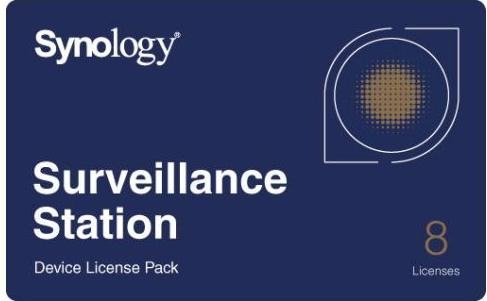 Actual product image Synology Camera License Pack (8 licenses)