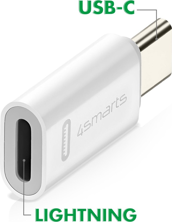 Actual product image 4smarts Lightning – USB type C (0.01 m, USB 2.0)