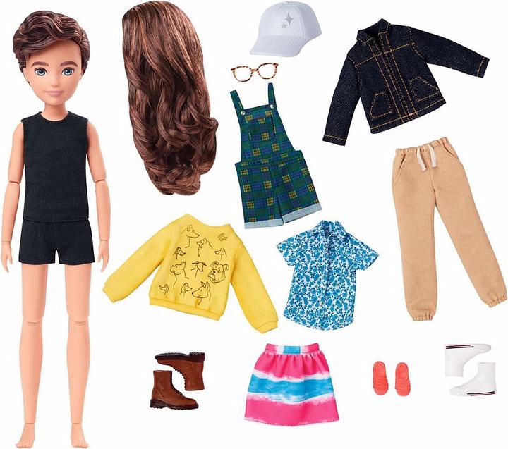 Actual product image Mattel Creatable World Deluxe Character Set