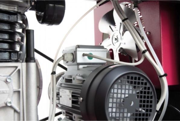 Actual product image Elmag - Kompressor, 375 l/min, 400 Volt, 10 Bar, PROFI-LINE SILENT PL-S 500/10/24+100, Kompaktgerät (10 bar, 124 l)
