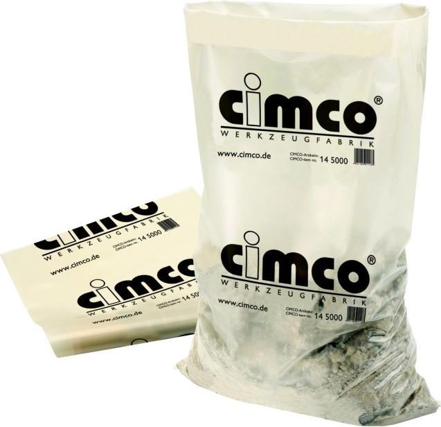 Cimco PE heavy duty waste sacks 145000 ** 500x800mm 40L 0,15mm/150my (10 x, 40 l)
