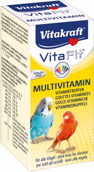 Actual product image Vitakraft Multivitamin bird 10ml (1 x, 0.04 kg)
