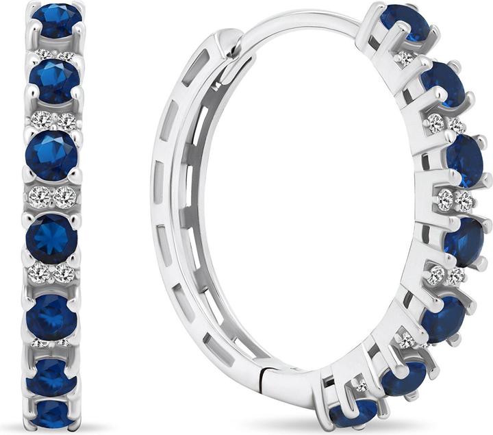 Immagine prodotto Brilio Argento - Orecchini scintillanti con zirconi EA472WB (Argento)