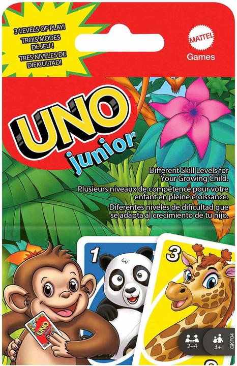 Mattel Games Uno (Deutsch, Englisch, Französisch, Italienisch, 2 - 4 Spieler)