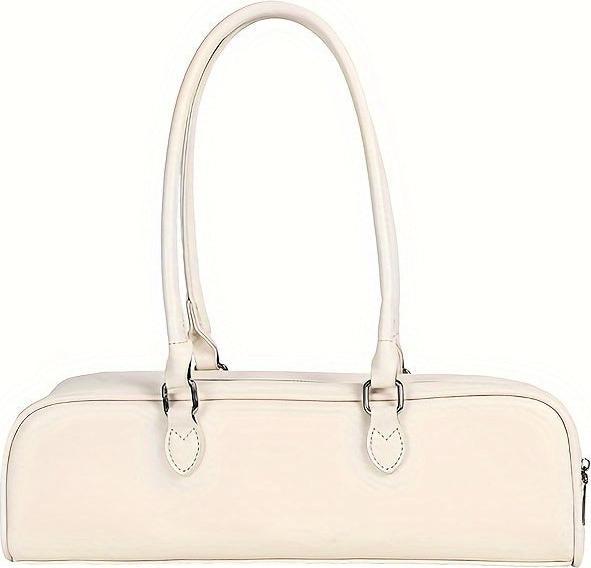 Image du produit Only-Bags.Store Sac à main rétro classique, sac à main long en cuir PU avec fermeture éclair, sac à main à la mode
