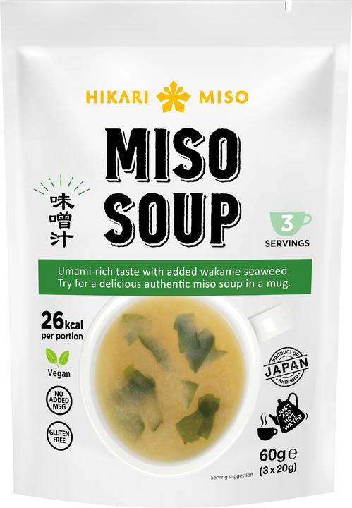 Image du produit Hikari Miso Soupe miso instantanée 3 portions