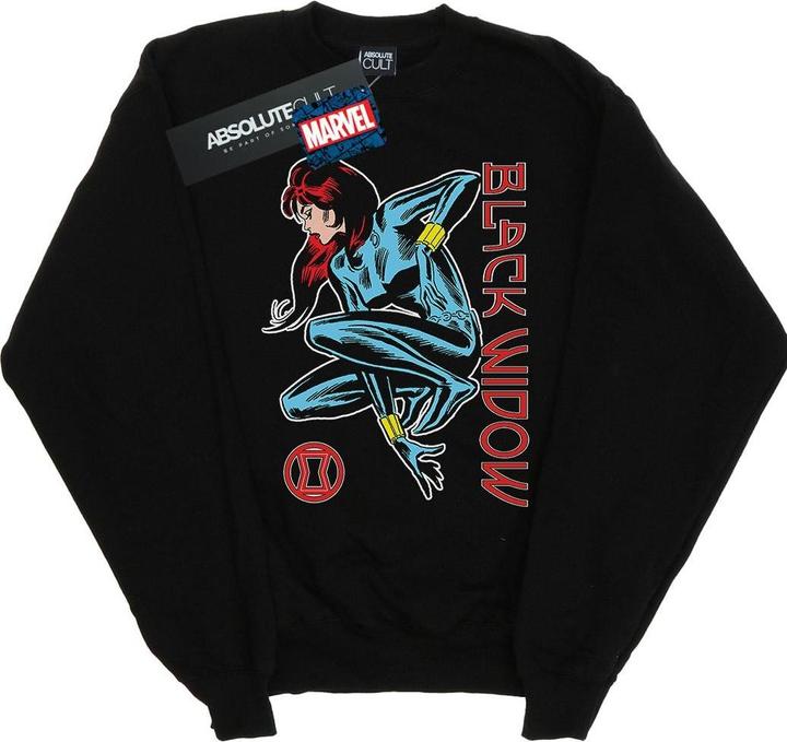 Image du produit - Sweat BLACK WIDOW IN ACTION - Homme (L)