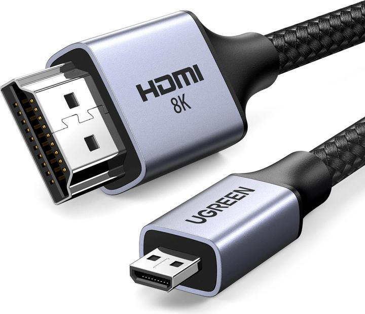 Ugreen micro HDMI (Tipo D) - HDMI (Tipo A) (1 m)