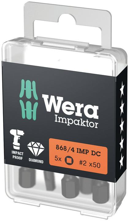 Produktbild Wera 868/4 IMP DC # 2 x 50 mm DIY-Box