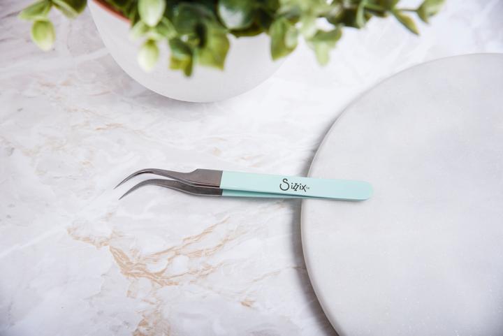 Actual product image Sizzix Tool for making curved tweezers with fine tip