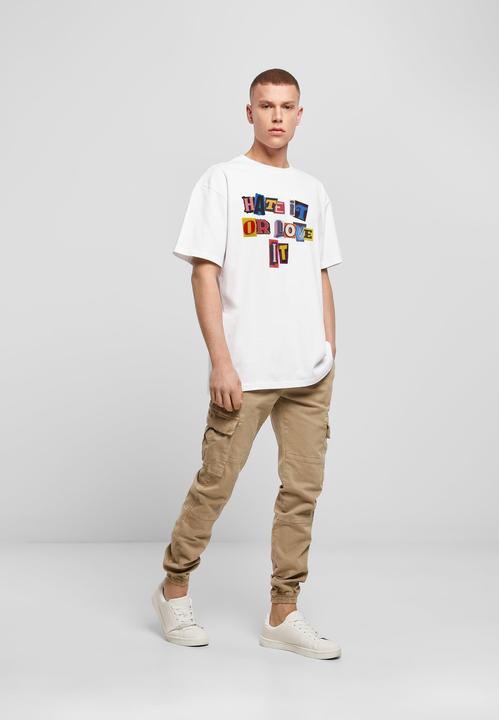 Actual product image Urban Classics Hate it or Love it Oversize Tee - 119383 (5XL)